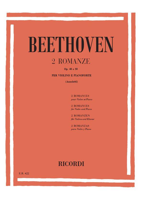 2 Romanze Op. 40 E 50 - housle a klavír